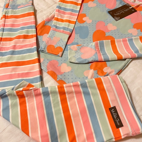 Matilda Jane pajama set girls size 6 - Picture 4 of 7